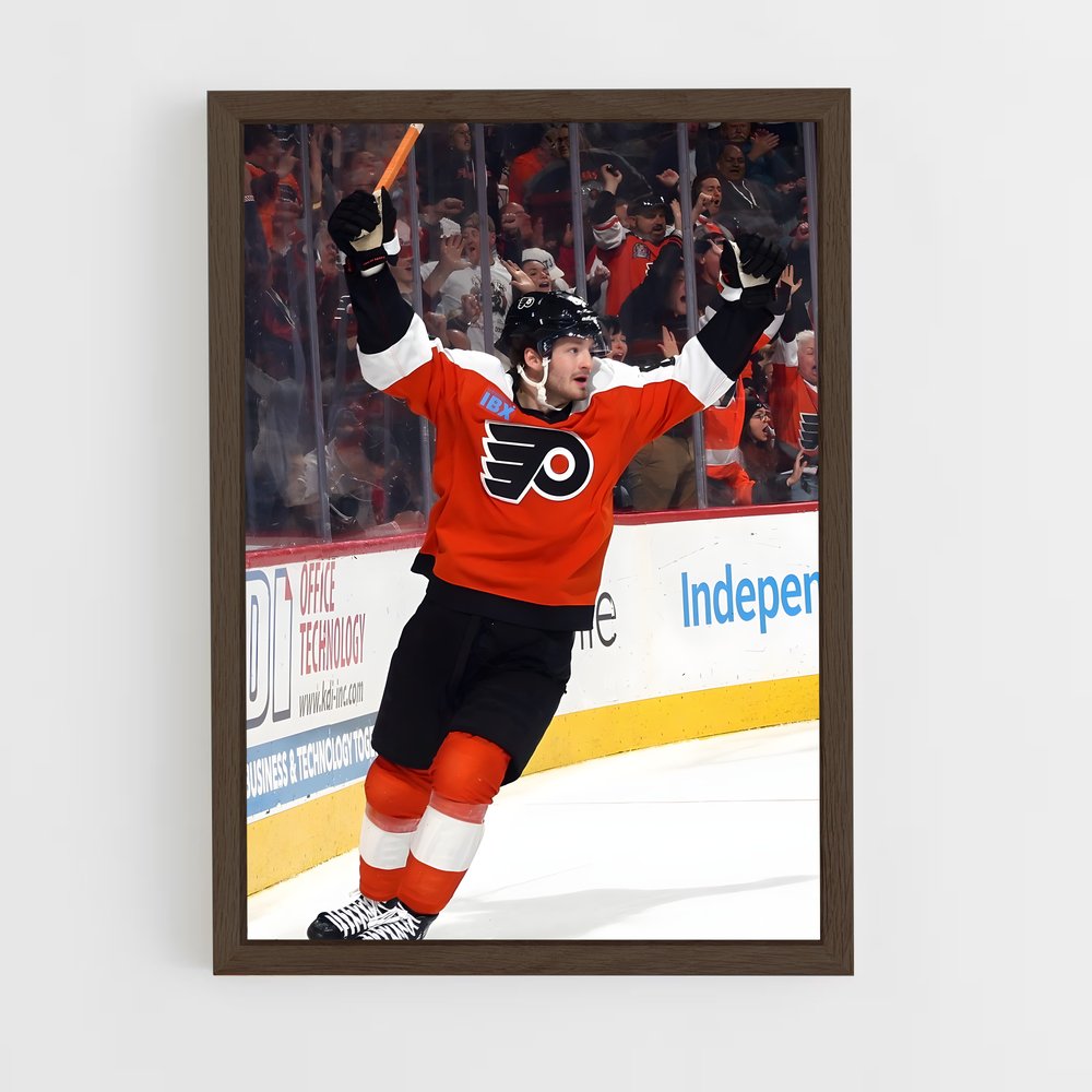Poster Flyers en Duel – affiche Hockey sur glace (vue 5)